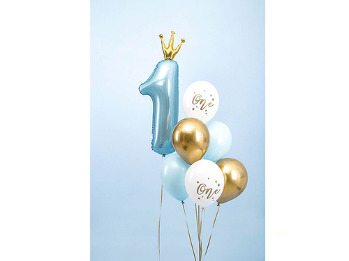 One latex balloons for birthday - 30 cm - 50 pcs.