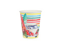 Kubeczki papierowe hawajskie Aloha - 270 ml - 10 szt.