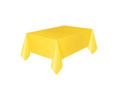 Yellow foil tablecloth - 120 x 140 cm - 1 pc.