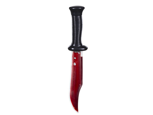 Zakrwawiony nóż - 33 cm - 1 szt.