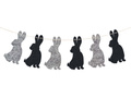 Garland for Easter Hares - 12 pcs.
