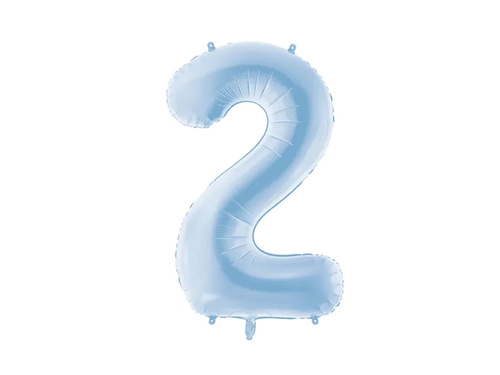 Number 2 Foil Balloon - 86 cm - 1 pc