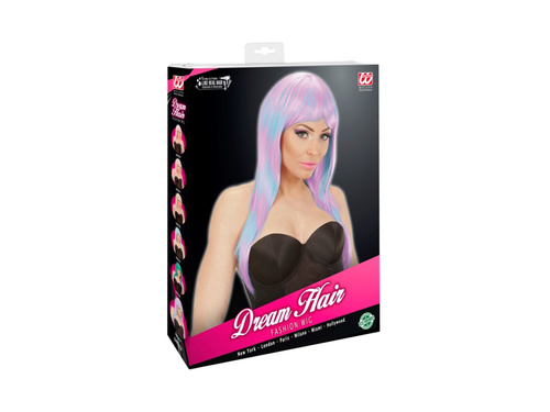 Peruka modowa melanż niebiesko–fioletowy (powtórzenie w oryginale)