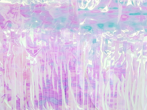 Iridescent curtain - 250 x 90 cm