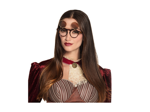 Okulary imprezowe steampunk vintage