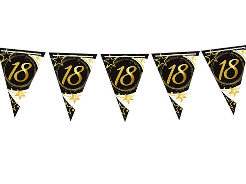 Flagbanner Black 18 - 300 cm - 1 pc
