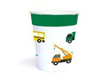 Birthday cups Cars - 250 ml - 6 pcs.