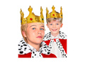 Korona królewska Deluxe - rozmiar dziecięcy