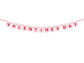 Valentines Day flag banner - 1,5 m - 1 pcs.