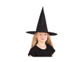 Kapelusz dziecięcy czarownicy Ursula czarny