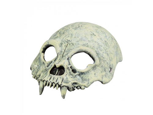 Foam half mask Skull - 1 pc