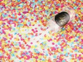 Push pop confetti colorful - 1 pcs.