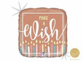 Standard Make a wish Foil Balloon