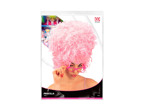 Różowa peruka Priscilla