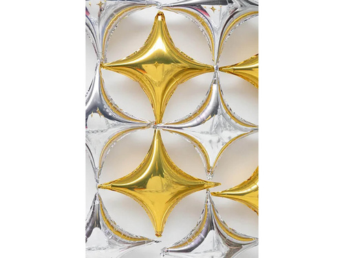 Silver Star Balloon - 42 cm - 1 pc