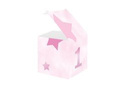 Boxes for guests Stars pink - 6 pcs.