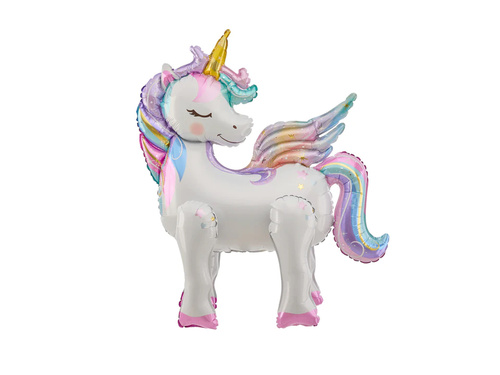 Unicorn foil balloon - 61 x 66 cm - 1 pc.
