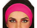 Headband Retro neon pink
