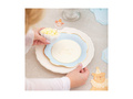 Talerzyki papierowe Sweet Baby - niebieskie - 21,5 cm - 6 szt.