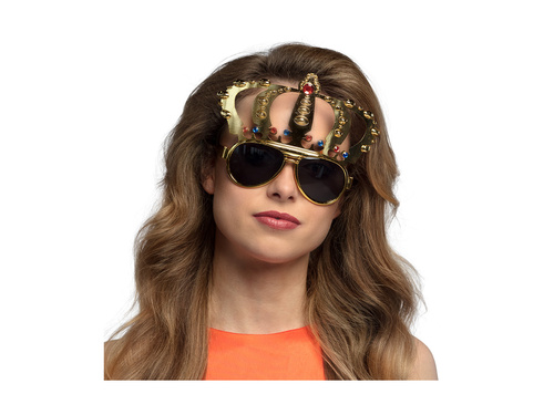 Okulary imprezowe z koroną King