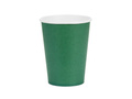 Kubeczki papierowe zielone - 250 ml - 6 szt.