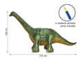 Dinosaur Brachiozaur standing foil balloon - 213 x 86 x 129 cm - 1 pc.