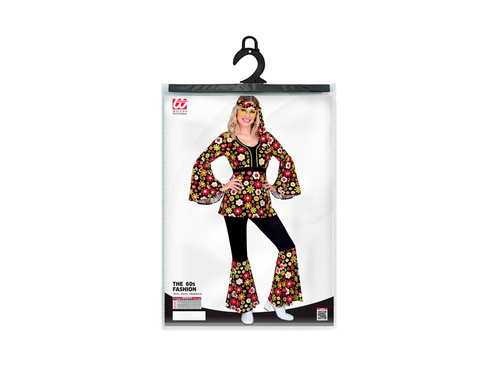 Strój Hipiski z Lat 60. - kwiaty