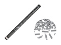 Shooting tube - silver confetti - 80 cm - 1 pcs.