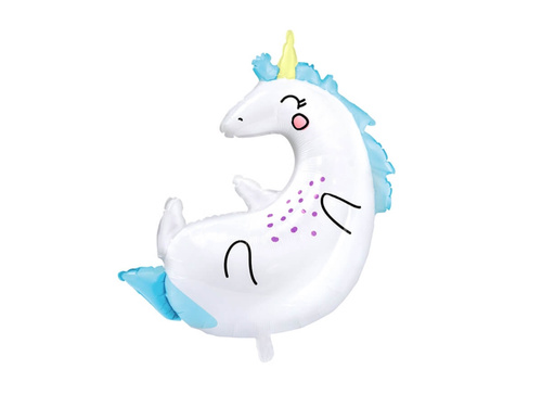 Unicorn foil balloon - 70 x 75 cm - 1 pc.