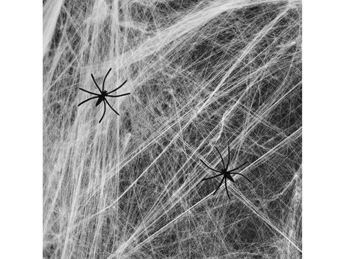 Halloween Spiderweb with spiders - 200 g - 1 pc