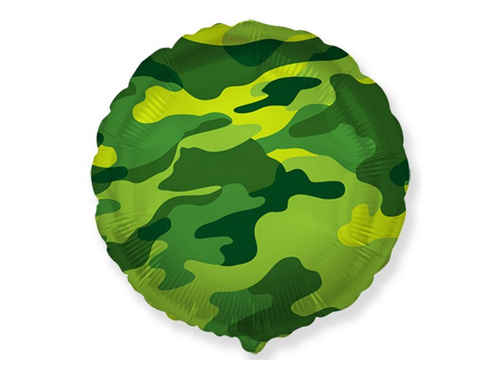 Camo foil balloon - 48 cm - 1 pc