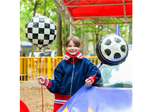 Balon foliowy Szachownica - 45 x 50 cm - 1 szt.