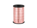 Decorative ribbon for balloons - metallic - rose gold - 225 m