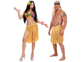 Hawaiian Skirt Flowers 55 cm straw color