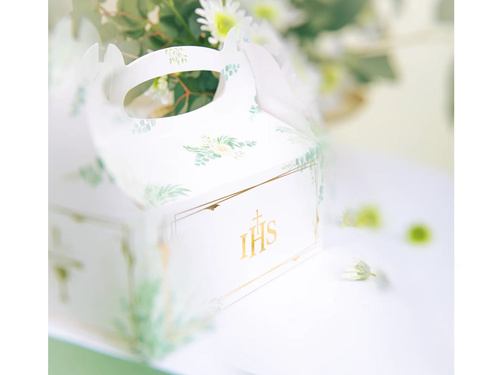 Decorative communion cake box - 1 pc