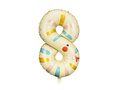 Number 8 Foil Balloon - 72 cm - 1 pc