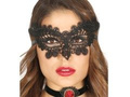 Koronkowa maska karnawałowa - 1 szt.