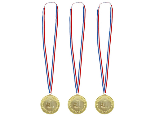 Set of 3 gold medals