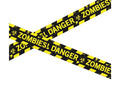 Dekoracja Taśma Policyjna Zombies! Danger - 1 szt.