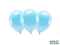 EKO Balony lateksowe metalizowane błękitne - bardzo duże - 10 szt.