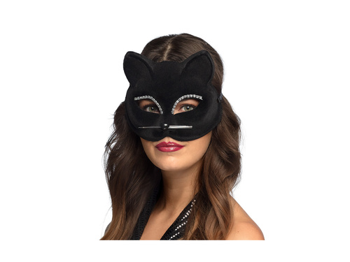 Maska Czarny kot