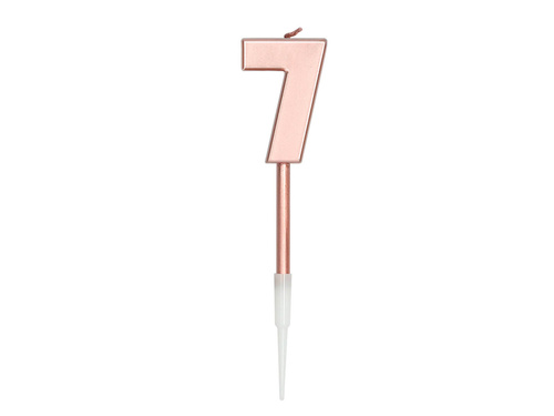 Rose Gold Candle no 7 - 1 pc