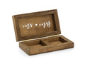 Wooden ring box Mr Mrs - 1 pc.