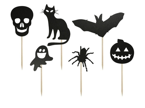 Halloween muffin picks - 6 pcs.