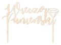 Wooden topper for Ladies' Night cake - 20 cm