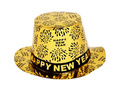 Kapelusz Happy New Year złoty - 1 szt.