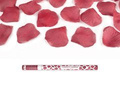 Shooting tube, maroon artificial rose petals, 80 cm, 1 pcs.