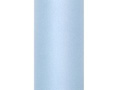 Smooth blue tulle - 30 cm x 9 meters - 1 piece.