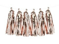 Rose gold tassel garland - 150 cm - 1 piece.