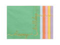 Napkins Happy Birthday - 33 cm - 12 pcs